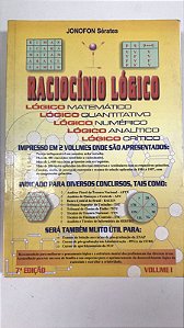 Livro Racioncínio Lógico Vol.1 Autor Sérates, Jonofon (1998) [usado]