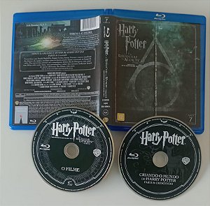 Dvd [blu-ray] Harry Potter 7 e as Relíquias da Morte Editora David Yates [seminovo]