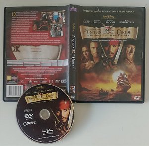 Dvd Piratas do Caribe 1 a Maldição do Pérola Negra Editora Gore Verbinski [usado]
