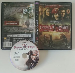 Dvd Piratas do Caribe 3 no Fim do Mundo Editora Gore Verbinski [usado]