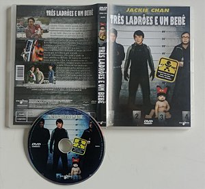 Dvd Três Ladrões e um Bebê Editora [seminovo]