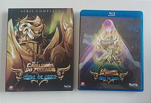 Dvd [blu-ray Luxo] Cavaleiros do Zodíaco - Alma de Ouro Editora [seminovo]