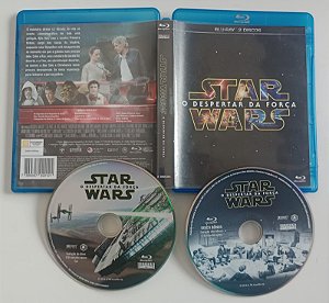 Dvd [blu-ray Duplo] Star Wars 7 - o Despertar da Força Editora [seminovo]