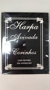 Livro Harpa Avivada e Corinhos com Refrão em Vermelho Autor Desconhecido [usado]