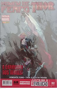 Gibi #2 Homem de Ferro e Thor Autor (2013) [usado]