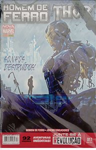 Gibi #17 Homem de Ferro e Thor Autor (2015) [usado]