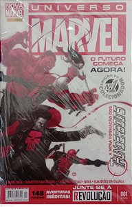 Gibi Universo Marvel #1 (3ª Série) Autor (2013) [usado]