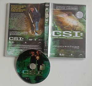 Dvd C.s.i. - Perigo a Sete Palmos Editora [seminovo]