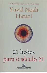 Livro 21 Lições para o Século 21 Autor Harari, Yuval Noah (2020) [seminovo]