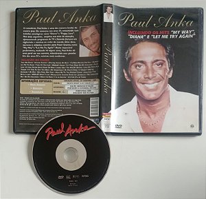 Dvd Paul Anka - Grandes Sucessos Editora [usado]
