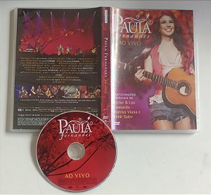 Dvd Paula Fernandes - ao Vivo Editora [seminovo]