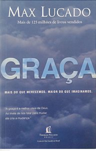 Livro Graça Autor Lucado, Max (2019) [seminovo]