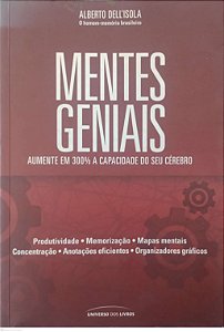 Livro Mentes Geniais Autor Dell''isola, Alberto (2013) [usado]