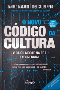 Livro o Novo Código da Cultura Autor Magaldi, Sandro e José Salibi (2019) [seminovo]