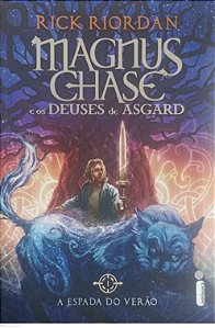 Livro a Espada do Verão - Magnus Chase 1 Autor Riordan, Rick (2015) [seminovo]