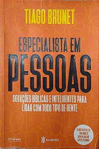 Livro Especialista em Pessoas Autor Brunet, Tiago (2020) [usado]