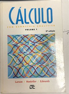 Livro Cálculo com Geometria Analítica - Vol 1 Autor Larson/ Hostetler/ Edwards (1994) [usado]