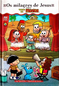 Livro os Milagres de Jesus com a Turma da Mônica Autor Sousa, Mauricio de (2023) [seminovo]