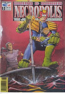 Gibi Dredd & Buried Necropolis #5 - The Judge Of The Death Invasion Autor Vários [novo]