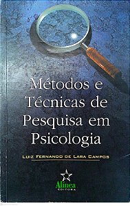 Livro Métodos e Técnicas de Pesquisa em Psicologia Autor Campos, Luiz Fernando de Lara (2001) [usado]