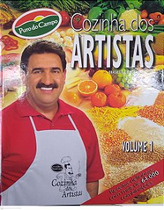 Livro Cozinha dos Artistas Volume 1 Autor Desconhecido [seminovo]