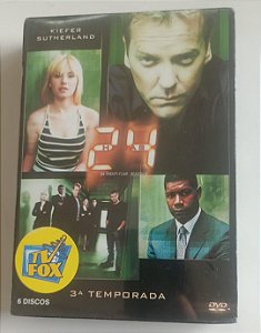 Dvd 24 Horas - 3ª Temporada Editora [novo]