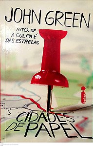 Livro Cidades de Papel. Autor Green, John (2013) [seminovo]