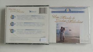 Cd um Mundo de Lindas Melodias [3 Cds] Interprete Vários Artistas (1998) [usado]