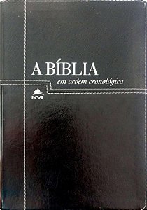 Livro a Bíblia em Ordem Cronólogica (nvi) Autor Vários Autores (2019) [seminovo]