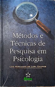 Livro .métodos e Técnicas de Pesquisa em Psicologia Autor Campos, Luiz Fernando de Lara (2001) [usado]