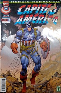Livro Heróis Renascem: Capitão América #7 Autor (1999) [usado]