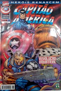 Livro Heróis Renascem: Capitão América #6 Autor (1999) [usado]