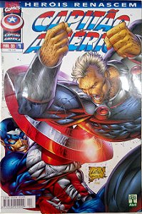 Livro Heróis Renascem; Capitão América #4 Autor (1999) [usado]
