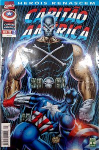 Livro Heróis Renascem: Capitão América #3 Autor (1999) [usado]