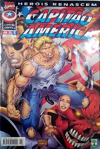 Livro Heróis Renascem: Capitão América #2 Autor (1999) [usado]