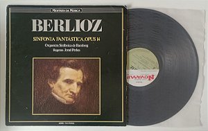 Disco de Vinil Berlioz - Sinfonia Fantástica Opus 14 / Coleção Mestres da Música Interprete Orquestra (1983) [usado]