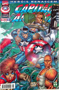 Gibi Capitão América #5 Autor (1999) [usado]