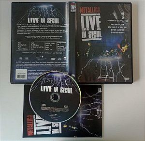 Dvd Metallica - Live In Seoul 2006 Editora [seminovo]
