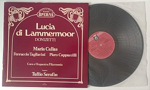 Disco de Vinil Donizetti - Lucia Di Lammermoor / Coleção Mestres da Música Interprete Vários Artistas (1983) [usado]