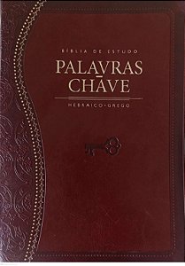 Livro Bíblia de Estudo Palavras Chave Hebraico e Grego Autor Vários Autores (2015) [seminovo]