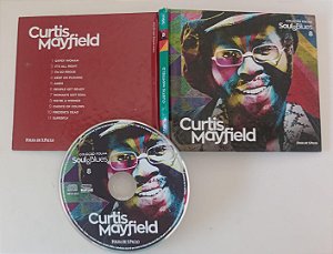 Cd Coleção Soul e Blues 8 Folha de Sp / Curtis Mayfield Interprete Curtis Mayfield (2015) [usado]