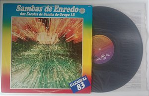 Disco de Vinil Carnaval 1983 Lp / Sambas de Enredo Interprete Grupo 1b, Escolas de Samba (1983) [usado]