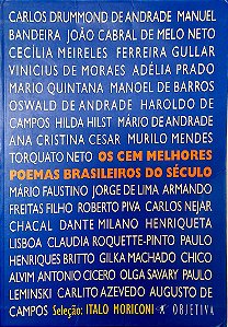 Livro os Cem Melhores Poemas Brasileiros do Século Autor Diversos Autores (2001) [usado]