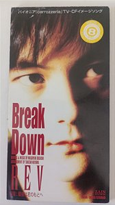 Cd Break Down - Mini Cd Single Interprete Rev, Masayuki Deguchi (1994) [usado]
