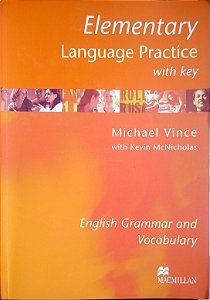 Livro Elementary Language Practice With Key Autor Vince, Michael (2003) [usado]