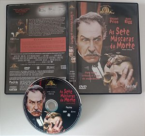 Dvd as Sete Máscaras da Morte Editora [seminovo]