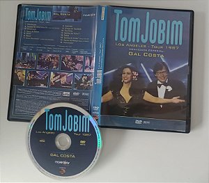 Dvd Tom Jobim e Gal Costa - Los Angeles Tour 1987 Editora [usado]