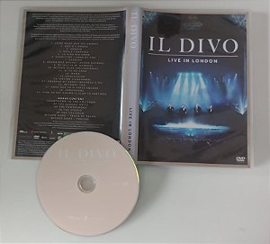 Dvd Il Divo - Live In London Editora [seminovo]