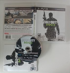Dvd Jogo Ps3 - Call Of Duty Modern Warfare 3 Editora [seminovo]