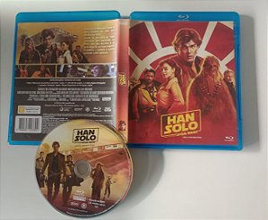 Dvd Blu-ray - Han Solo Star Wars Editora [seminovo]